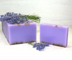 Мыло с эфирным маслом лаванды