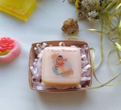Мыло с водорастворимой бумагой Ко дню учителя