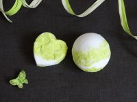 Бомбочки для ванны с морской солью и миндальным маслом