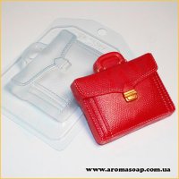 Портфель кожаный 100 г форма пластиковая