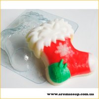 Пластиковая коробочка с золотым бантом и золотым дном