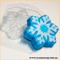 Снежинка 03 90 г форма пластиковая