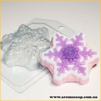 Снежинка 04 90 г форма пластиковая