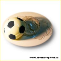 Футбольный мяч 137 г форма пластиковая