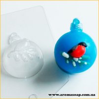 Шар/Снегирь 50 г форма пластиковая
