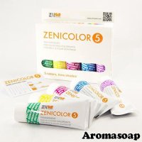 Набор пигментов ZeniColor, Словакия 5 шт по 30 г