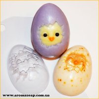 Яйцо/Цыпленок 40 г форма пластиковая