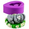 Зайчик спящий 3D элит-форма