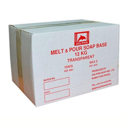 Мильна основа MAX6 Melt&Pour прозора (Ізраїль) 12 кг
