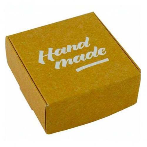 Коробка малая крафт Hand made