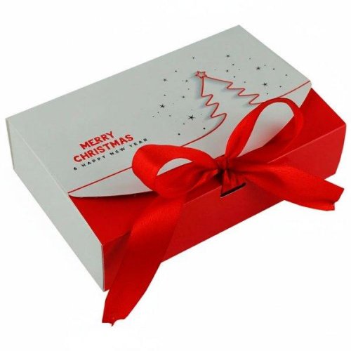 Коробка стильна Merry Christmas