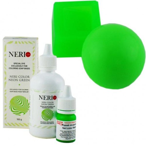 Жидкий пигментный краситель Neri color Neon Зеленый