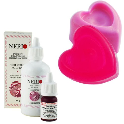 Жидкий пигментный краситель Neri color Rose-Red (Ярко-розовый)