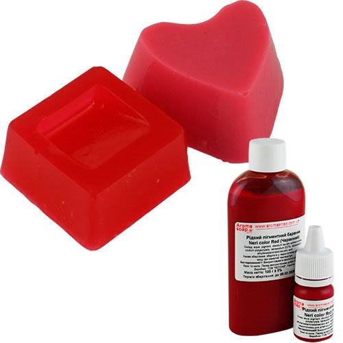 Жидкий пигментный краситель Neri color Ultra-Red (Ярко-Красный)