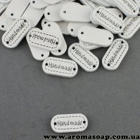 Декоративная деревянная бирка 001 Hand Made