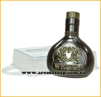 Бутылка виски 95 г форма пластиковая