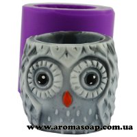 Цветочный горшок Совушка 3D элит-форма