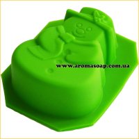 Форма для мыла Новогодний снеговичок