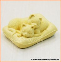 Кошечки на подушке 3D элит-форма