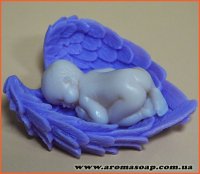 Крылья 3D + Спящий малыш 3D элит-формы (комплект из 2 форм)