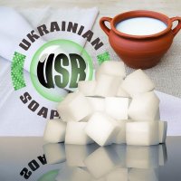 Мыльная основа UkrainianSoapBase Молочно-сливочная белая, Украина 10 кг