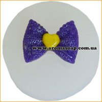 Молд 085 Бант с сердечком