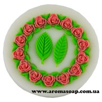 Молд 150 Листики и цветы