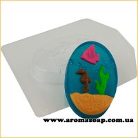 Морские обитатели 50 г форма пластиковая