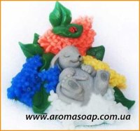 Мышка в сирени 3D элит-форма