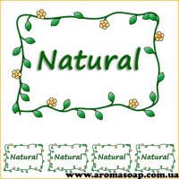 Наклейки №048 4 шт Natural