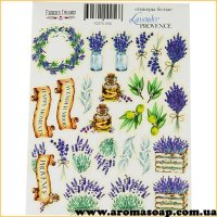 Набор наклеек (стикеров) 056 Lavender Provence