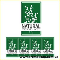 Наклейки №017 4 шт Natural product