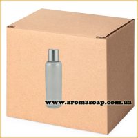 Бутылочка круглая 100 мл + крышка Диск-топ алюминиевая ОПТ 500шт