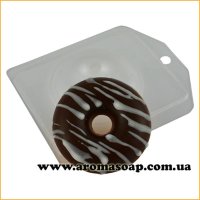 Пончик простой половинка 35 г форма пластиковая