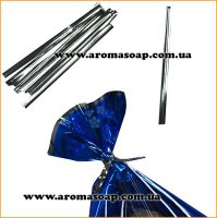 Проволочные завязки Twist Tie серебро 50 шт