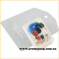 Прямоугольник мини 54 г форма пластиковая
