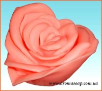 Сердце-Роза 3D элит-форма