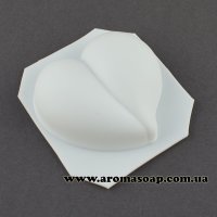 Силиконовая форма Кофейное сердечко