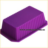 Силиконовая формочка Прямоугольник рифленый