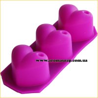 Силиконовые формы Сердечки с капелькой