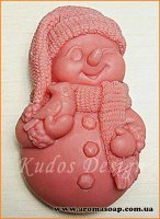 Снеговик с птичкой элит-форма