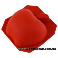 Силиконовая форма для мыла Сочное яблоко