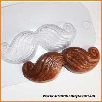 Усы 40 г форма пластиковая