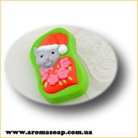 Влюблённый котик 140 г форма пластиковая