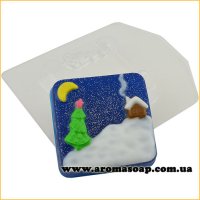 Зимняя ночь 60 г форма пластиковая